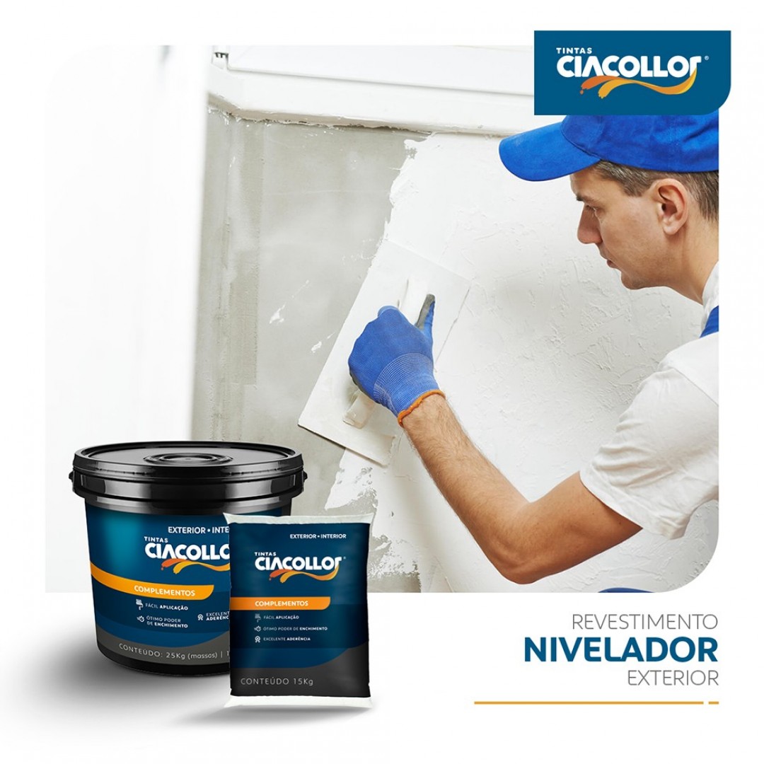 REVESTIMENTO NIVELADOR EXTERIOR e INTERIOR