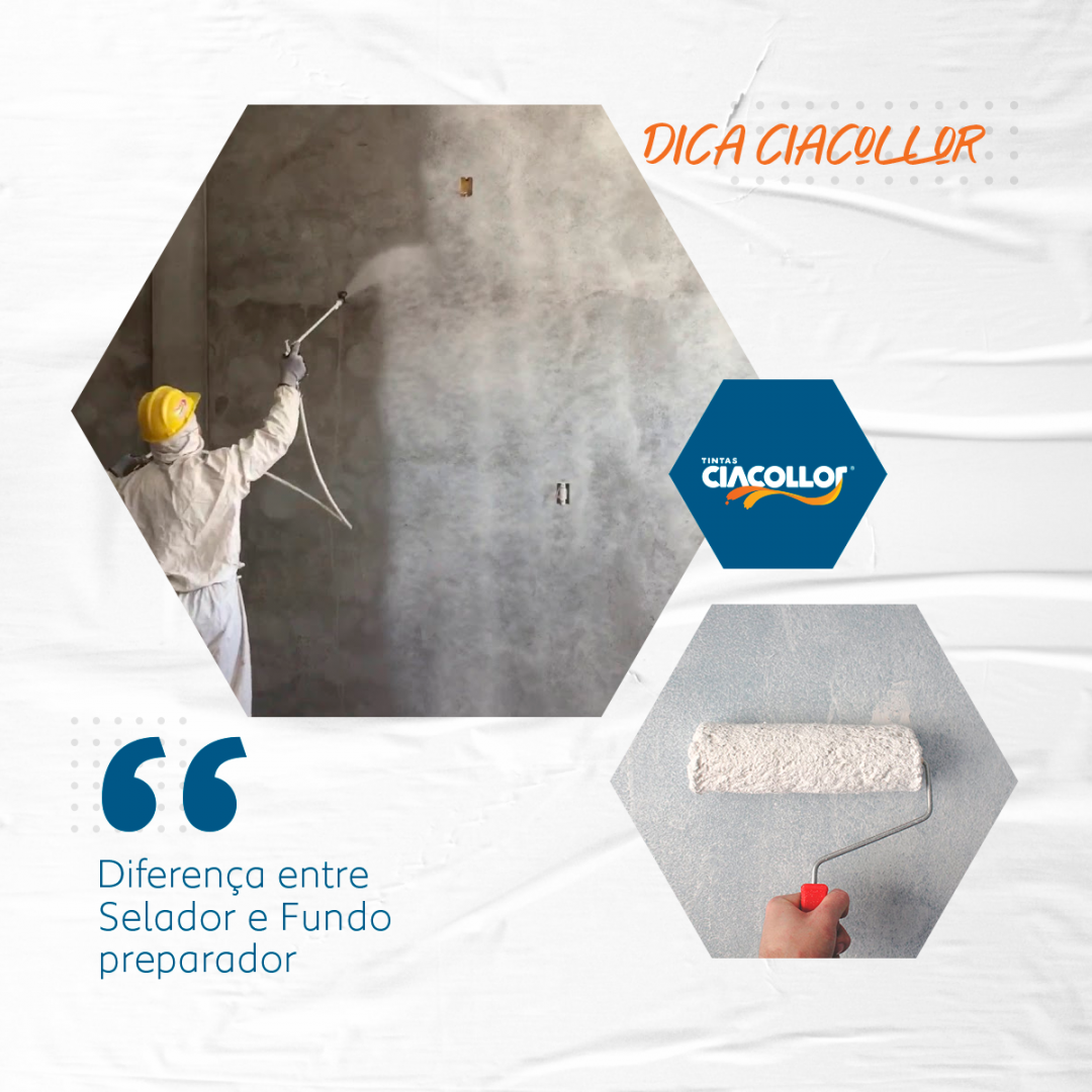 Diferença entre Selador e Fundo preparador