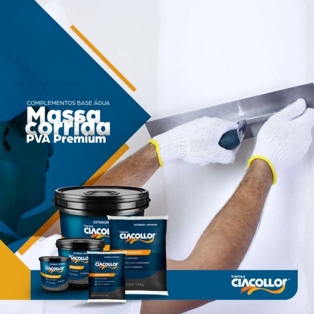 MASSA CORRIDA PVA PREMIUM