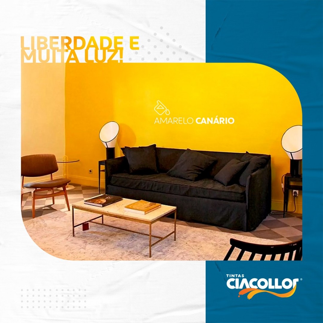 Cor AMARELO CANÁRIO
